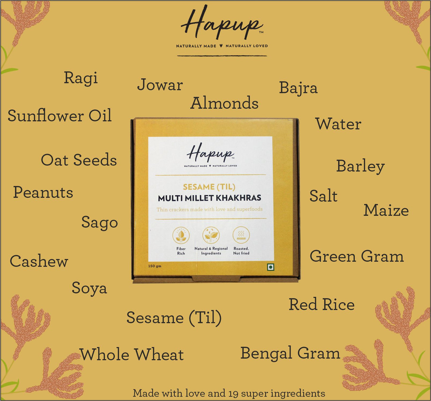 Hapup Sesame khakhras