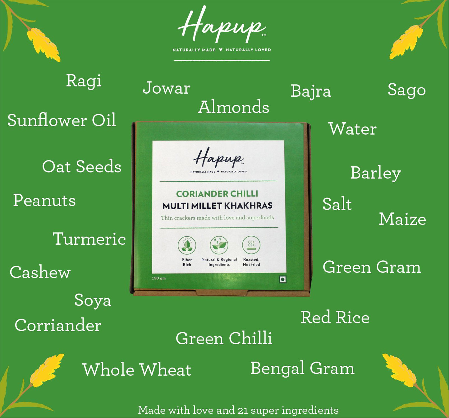 Hapup Coriander khakhras