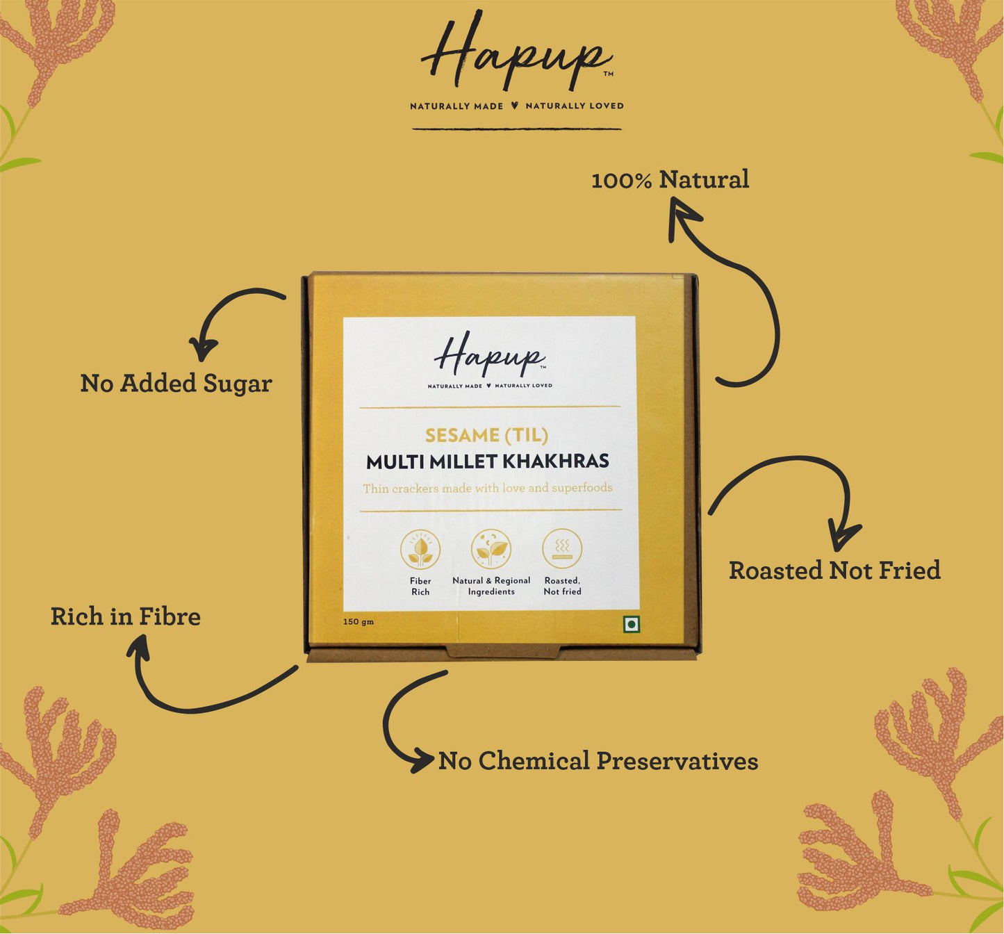 Hapup Sesame khakhras