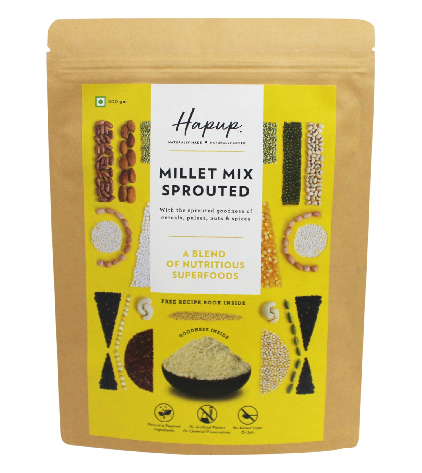 Millet Mix Sprouted-3 Months Subscription-Save 15%- 500gm X 3